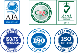ISO 9001 / ISO 14001 / IATF 16949